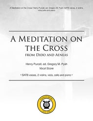 A Meditation on the Cross SATB choral sheet music cover Thumbnail